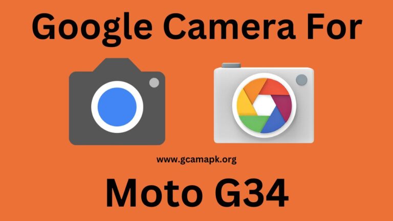 Google Camera v9.2 For Moto G34