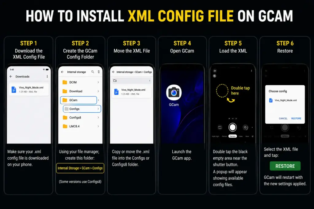 Install XML Config File